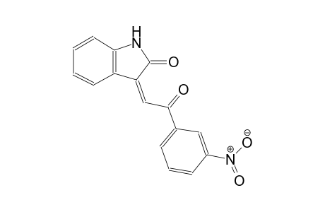 (3Z)-3-[2-(3-nitrophenyl)-2-oxoethylidene]-1,3-dihydro-2H-indol-2-one