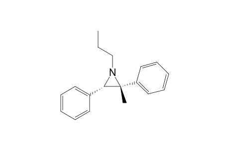 (2R*,3S*)-2-Methyl-2,3-diphenyl-1-propylaziridine