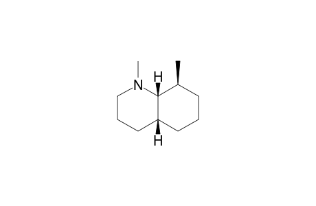 N,8b-Dimethyl-cis-decahydro-quinoline