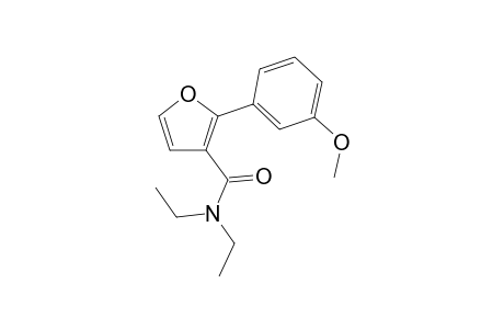 N,N-Diethyl-2-(3-methoxyphenyl)furan-3-carboxamide