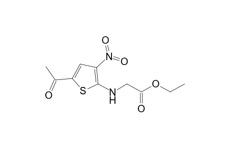 Ethyl (5-Acetyl-3-nitro-2-thienyl)aminoacetate