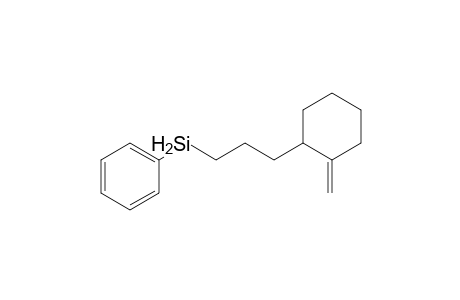 1-Methylene-2-[3-(phenylsilyl)propyl]cyclohexane