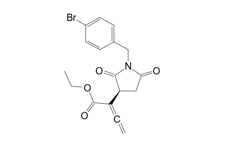 (S)-ethyl 2-(1-(4-bromobenzyl)-2,5-dioxopyrrolidin-3-yl)buta-2,3-dienoate