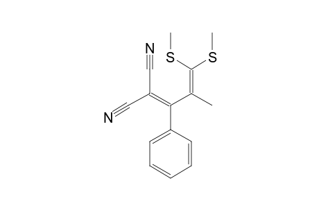 2-[2-methyl-3,3-bis(methylthio)-1-phenyl-prop-2-enylidene]malononitrile