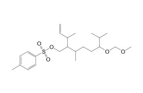 8-(Methoxymethoxy)-3,5,9-trimethyl-4-[(4'-tolylsulfonyloxy)methyl]-1-decene