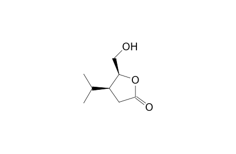 (4S,5S)-4-isopropyl-5-methylol-tetrahydrofuran-2-one