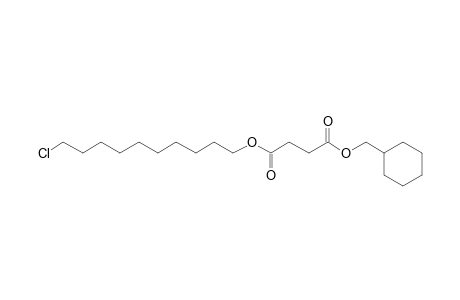 Succinic acid, cyclohexylmethyl 10-chlorodecyl ester