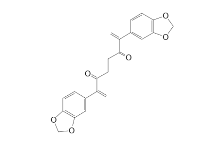 2,7-Bis(benzodioxol-5-yl)octa-1,7-diene-3,6-dione