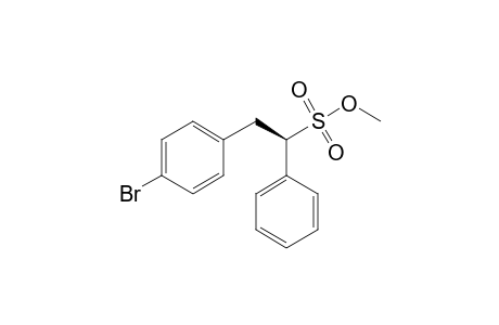 Methyl (R)-2-(4-bromophenyl)-1-phenylethane sulfonate