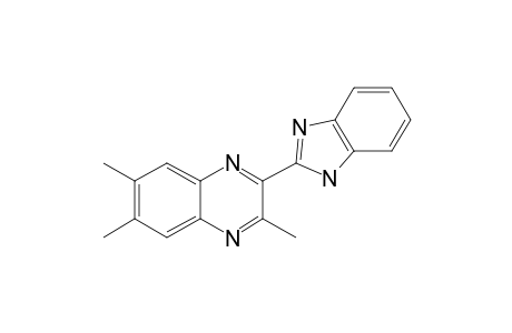 2-(1H-Benzo[D]imidazol-2-yl)-3,6,7-trimethylquinoxaline