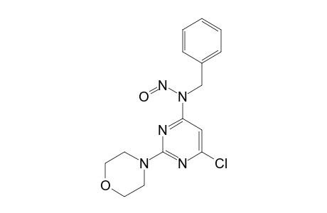 N-BENZYL-6-CHLORO-2-MORPHOLIN-4-YL-N-NITROSO-PYRIMIDIN-4-AMINE