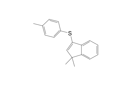 (1,1-Dimethyl-1H-inden-3-yl) (p-tolyl) sulfide