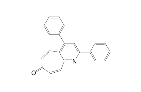 7H-Cyclohepta[b]pyridin-7-one, 2,4-diphenyl-