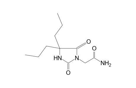 2,5-DIOXO-4,4-DIPROPYL-1-IMIDAZOLIDINEACETAMIDE