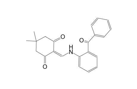2-[(2-benzoylanilino)methylene]-5,5-dimethyl-1,3-cyclohexanedione