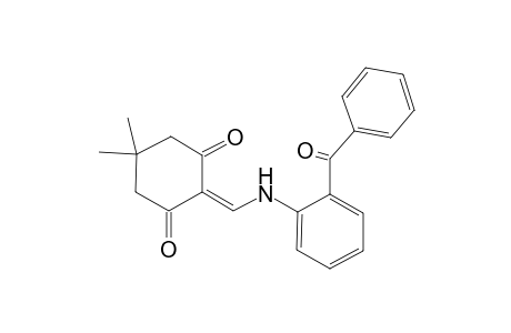 2-[(2-benzoylanilino)methylene]-5,5-dimethyl-1,3-cyclohexanedione