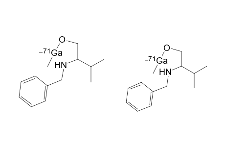 Dimethylgallium(III)-71Ga 2-(benzylamino)-3-methylbutan-1-olate