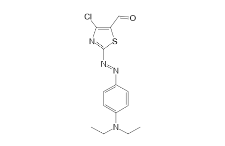 4-Chloro-2-[4-(diethylamino)phenylazo]thiazole-5-carbaldehyde