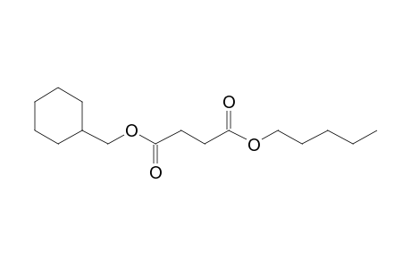 Succinic acid, cyclohexylmethyl pentyl ester