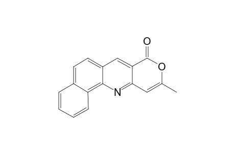 10-Methyl-8H-benzo[h]pyrano[4,3-b]quinolin-8-one