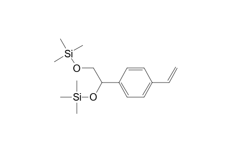 1,2-bis(trimethylsilyloxy)-1-(4-ethenylphenyl)ethane