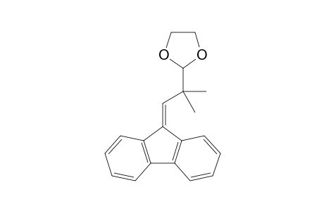 3-(9-Fluorenylidene)-2,2-dimethylpropanal ethylene acetal
