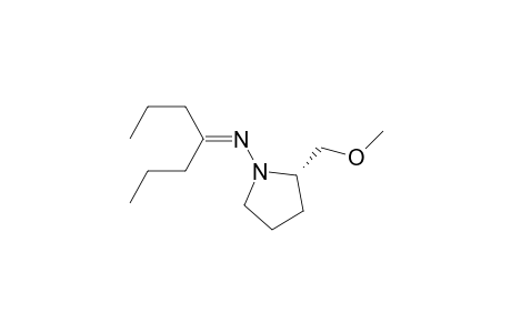 N-[(2S)-2-(methoxymethyl)-1-pyrrolidinyl]-4-heptanimine