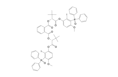 (R,R)-PHTHALIC-ACID-BIS-[1-[3-(DIPHENYL-PHOSPHINOYL)-2-IODO-4-METHOXY-PHENOXYCARBONYL]-2,2-DIMETHYL-PROPYL]-ESTER