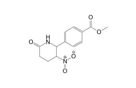 methyl 4-(3-nitro-6-oxo-2-piperidinyl)benzoate