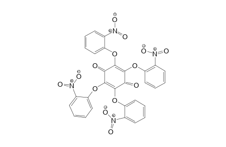 2,5-Cyclohexadiene-1,4-dione, 2,3,5,6-tetrakis(2-nitrophenoxy)-
