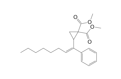 1,1-Bis(methoxycarbonyl)-2-[(1'-phenyl)oct-1'-enyl]cyclopropane