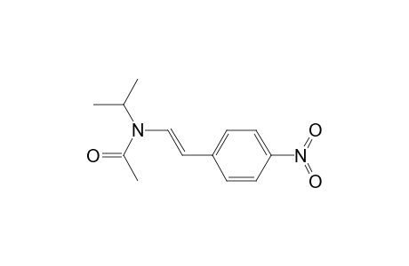 1-Nitro-4-(2-(N-acetyl-N-isopropyl-amino)-ethenyl)-benzene