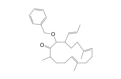 Benzyl 2-Oxo-14-(2-propenyl)-3,7,11-trimethyl-6,10-cyclotetradecadien-1-yl Ether isomer