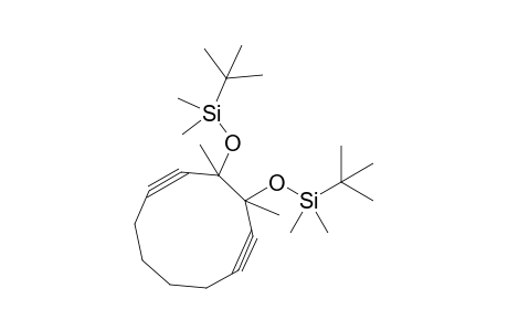 1,10-Dimethyl-1,10-bis(tert-butyldimethylsilyloxy)cyclodeca-2,8-diyne