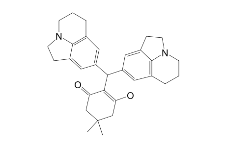 2-(BIS-(LILOLIDIN-8-YL)-METHYL)-3-HYDROXY-5,5-DIMETHYLCYCLOHEX-2-ENONE