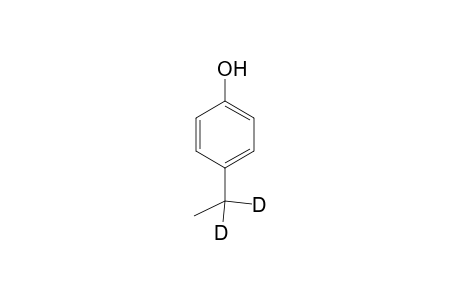 4-(1',1'-Dideuterio)ethyl]-phenol