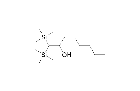 2-Octanol, 1,1-bis(trimethylsilyl)-