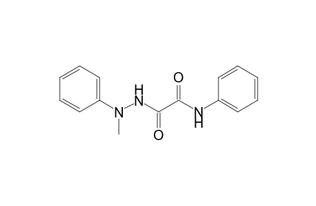 2-(2-Methyl-2-phenyl-hydrazino)-2-oxo-N-phenyl-acetamide