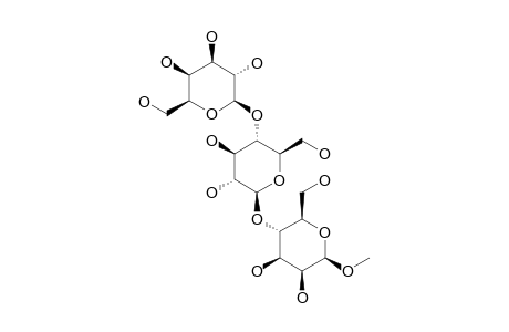 METHYL-O-beta-D-GALAKTOPYRANOSYL-(1->4)-O-beta-D-GLUCOPYRANOYL-(1->4)-beta-D-MANNOPYRANOSIDE