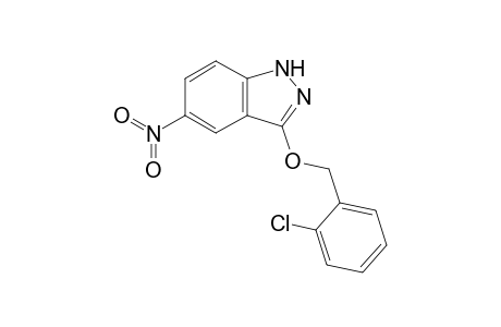 3-[(2-chlorophenyl)methoxy]-5-nitro-1H-indazole