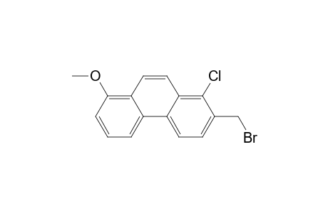 2-Bromomethyl-1-chloro-8-methoxyphenanthrene