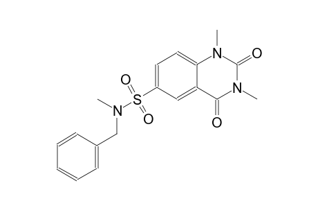N-benzyl-N,1,3-trimethyl-2,4-dioxo-1,2,3,4-tetrahydro-6-quinazolinesulfonamide