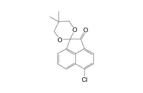 Spiro[(6-chloroacenaphthen-1-one)-2,2'-(5',5'-dimethyl-1',3'-dioxane)]