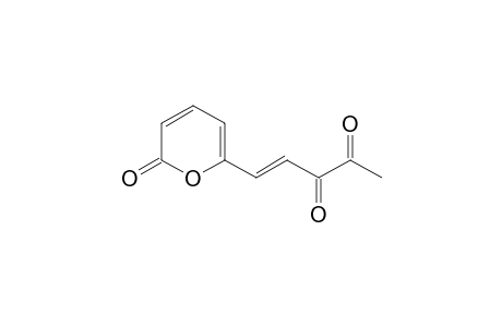 4-Pentene-2,3-dione, 5-(2-oxo-2H-pyran-6-yl)-, (E)-