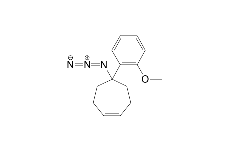 1-Azido-1-(2-methoxyphenyl)cyclohept-4-ene