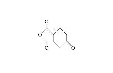 1,5,5-Trimethyl-bicyclo(2.2.2)octan-2-one-7,8-dicarboxylic anhydride