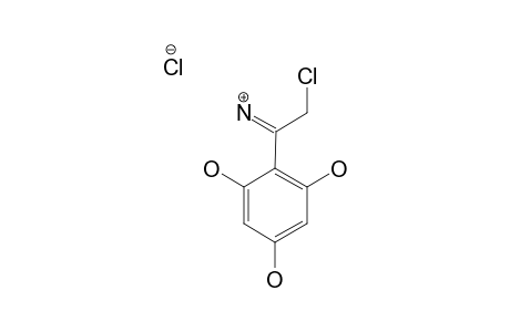 2-(2-CHLORO-1-IMINOETHYL)-1,3,5-BENZENETRIOL-HYDROCHLORIDE