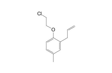 2-Allyl-1-(2-chloroethoxy)-4-methylbenzene