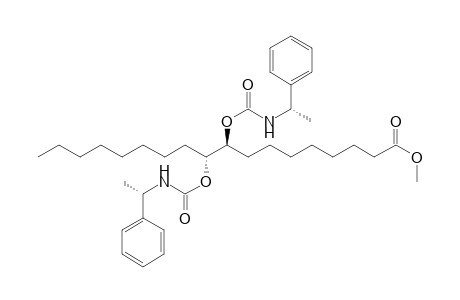 anti-(-)-(9S/R,10R/S.4'S,4'S)-Methyl 9,10-di(N-1-phenylethylamido)octadecanoate