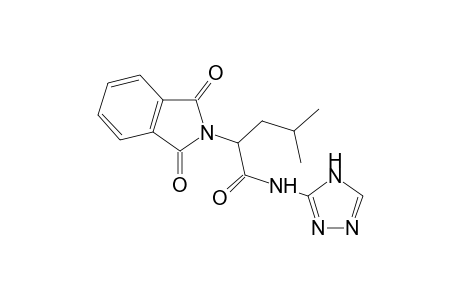 2-(1,3-Dioxo-1,3-dihydro-2H-isoindol-2-yl)-4-methyl-N-(4H-1,2,4-triazol-3-yl)pentanamide